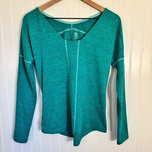 Title Nine Women’s Teal Green Athleisure Long Sleeve Size XS